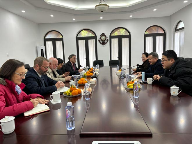 北美基督教亚太论坛代表团来访 北美基督教亚太论坛代表团来访